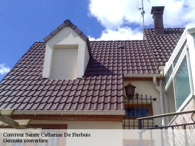 Couvreur  sainte-catherine-de-fierbois-37800 Germain couverture
