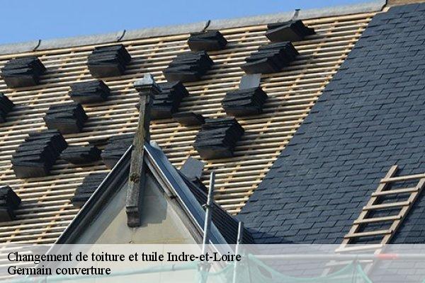 Changement de toiture et tuile Indre-et-Loire 
