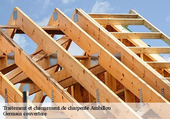 Traitement et changement de charpente  37340