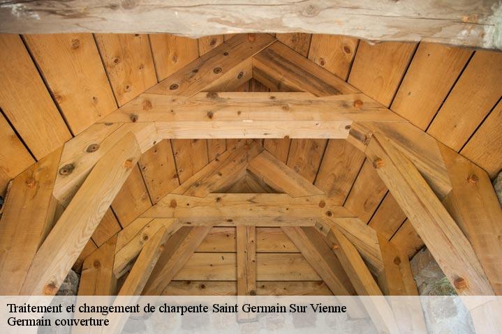 Traitement et changement de charpente  saint-germain-sur-vienne-37500 Germain couverture